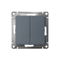 Выключатель 2-кл. AtlasDesign (сх. 2) 10А с самовозвратом механизм грифель SE ATN000717 ТехноИмпульс