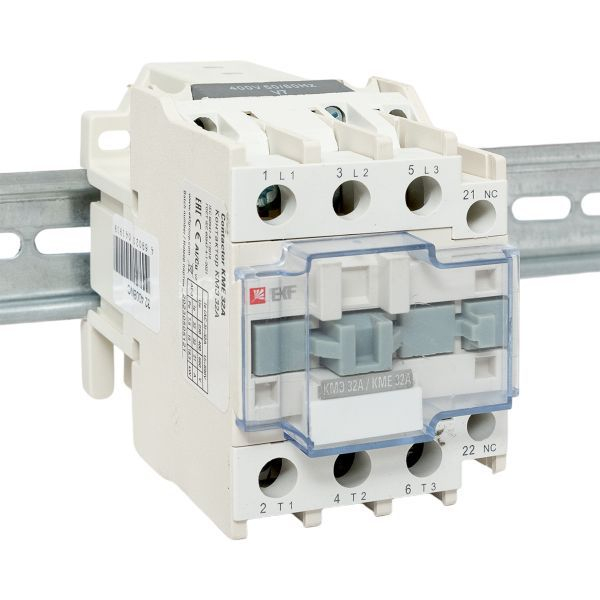 Контактор КМЭ 32А кат. 380В AC 1НЗ EKF ctr-s-32-380-nc ТехноИмпульс