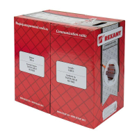 Кабель витая пара F/UTP кат.5e 4х2х24AWG solid ZH нг(А)-HF INDOOR оранж. (м) Rexant 01-0150 ТехноИмпульс