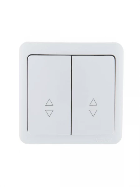 Переключатель проходной 2-кл. 2п ОП Viola 10А IP20 бел. LEZARD 751-0200-106 ТехноИмпульс