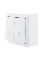 Переключатель проходной 2-кл. 2п ОП Viola 10А IP20 бел. LEZARD 751-0200-106 ТехноИмпульс