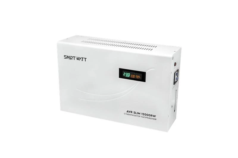 Стабилизатор напряжения настенный SMARTWATT AVR SLIM 12000RW 4512020310008 ТехноИмпульс