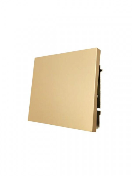 Выключатель 1-кл. СП ZIMA IP20 10А безвинт. зажим зол. LEZARD 704-3688-100QC ТехноИмпульс