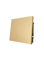 Выключатель 1-кл. СП ZIMA IP20 10А безвинт. зажим зол. LEZARD 704-3688-100QC ТехноИмпульс