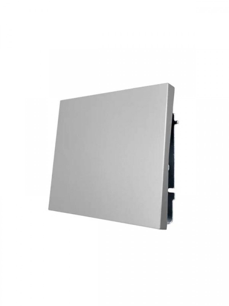 Выключатель 1-кл. СП ZIMA IP20 10А безвинт. зажим сер. матов. LEZARD 704-7488-100QC ТехноИмпульс