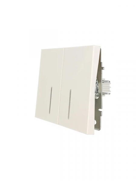 Выключатель 2-кл. с индик. СП ZIMA IP20 10А безвинт. зажим слон. кость LEZARD 704-9088-112QC ТехноИмпульс