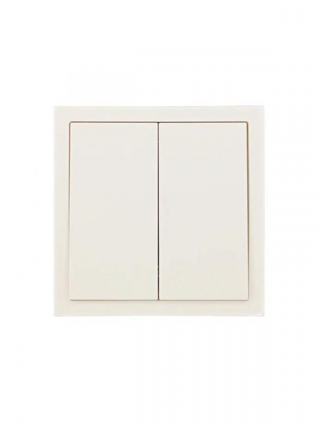 Выключатель 2-кл. СП ZIMA IP20 10А безвинт. зажим слон. кость LEZARD 704-9088-101QC ТехноИмпульс