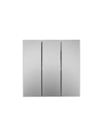 Выключатель 3-кл. СП ZIMA IP20 10А безвинт. зажим сер. матов. LEZARD 704-7488-109QC ТехноИмпульс