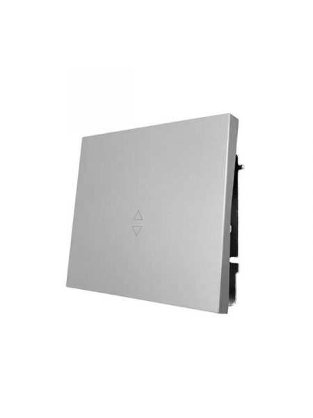 Выключатель проходной 1-кл. СП ZIMA IP20 10А безвинт. зажим сер. матов. LEZARD 704-7488-105QC ТехноИмпульс