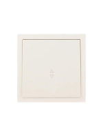 Выключатель проходной 1-кл. СП ZIMA IP20 10А безвинт. зажим слон. кость LEZARD 704-9088-105QC ТехноИмпульс