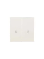 Выключатель проходной 2-кл. СП ZIMA IP20 10А безвинт. зажим слон. кость LEZARD 704-9088-106QC ТехноИмпульс