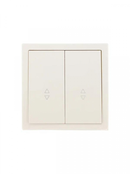 Выключатель проходной 2-кл. СП ZIMA IP20 10А безвинт. зажим слон. кость LEZARD 704-9088-106QC ТехноИмпульс