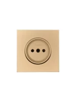 Розетка 1 мест. б/з ПБТ СП ZIMA IP20 16А безвинт. зажим зол. LEZARD 704-3688-121BQC ТехноИмпульс