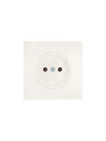 Розетка 1 мест. б/з ПБТ СП ZIMA IP20 16А безвинт. зажим слон. кость LEZARD 704-9088-121BQC ТехноИмпульс