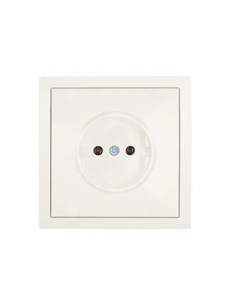 Розетка 1 мест. б/з ПБТ СП ZIMA IP20 16А безвинт. зажим слон. кость LEZARD 704-9088-121BQC ТехноИмпульс