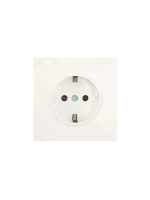 Розетка 1-мест. с/з ПБТ СП ZIMA IP20 16А безвинт. зажим слон. кость LEZARD 704-9088-122BQC ТехноИмпульс