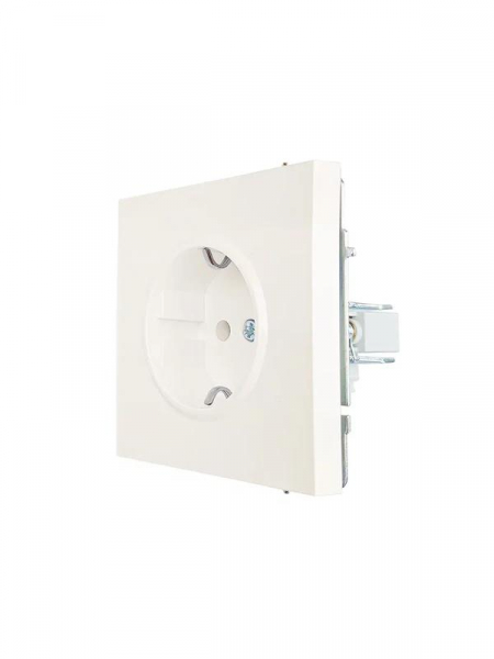 Розетка 1-мест. с/з ПБТ СП ZIMA IP20 16А безвинт. зажим слон. кость LEZARD 704-9088-122BQC ТехноИмпульс