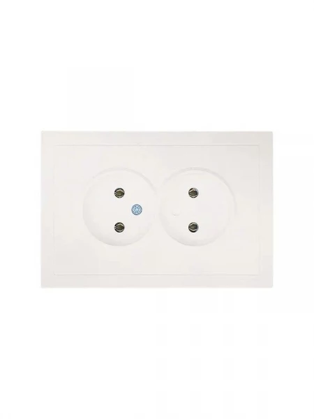 Розетка 2-мест. б/з СП ZIMA IP20 16А ПБТ безвинт. зажим слон. кость LEZARD 704-9000-128BQC ТехноИмпульс