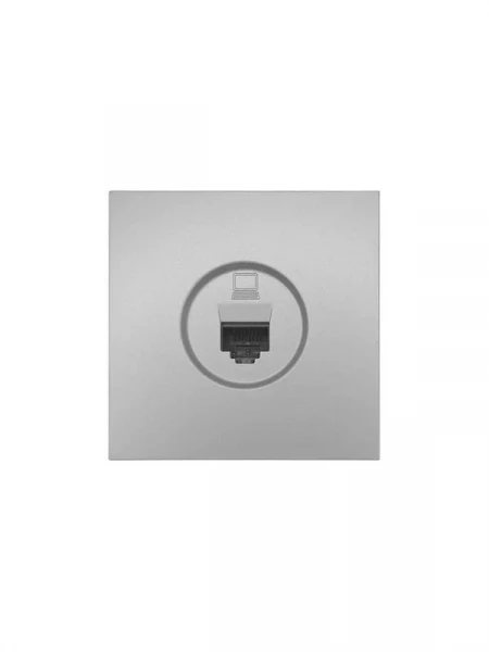 Розетка компьютерная 1-мест. СП ZIMA IP20 сер. матов. LEZARD 704-7488-139 ТехноИмпульс