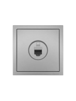 Розетка компьютерная 1-мест. СП ZIMA IP20 сер. матов. LEZARD 704-7488-139 ТехноИмпульс