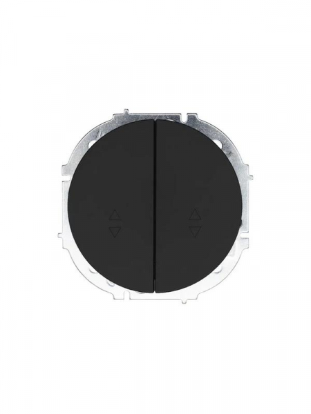 Выключатель проходной 2-кл. СП OSEN 10А IP20 механизм черн. бархат LEZARD 743-4288-106 ТехноИмпульс