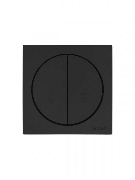 Выключатель проходной 2-кл. СП OSEN 10А IP20 механизм черн. бархат LEZARD 743-4288-106 ТехноИмпульс