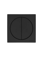 Выключатель проходной 2-кл. СП OSEN 10А IP20 механизм черн. бархат LEZARD 743-4288-106 ТехноИмпульс