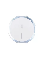 Выключатель проходной 1-кл. СП OSEN 10А IP20 с подсветкой механизм бел. LEZARD 743-0288-114 ТехноИмпульс