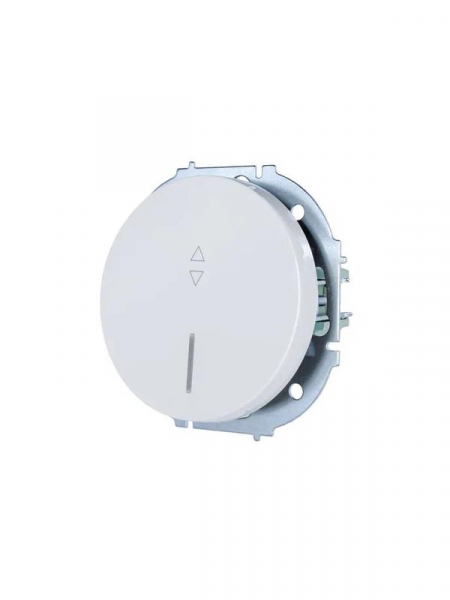 Выключатель проходной 1-кл. СП OSEN 10А IP20 с подсветкой механизм бел. LEZARD 743-0288-114 ТехноИмпульс