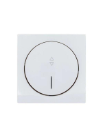 Выключатель проходной 1-кл. СП OSEN 10А IP20 с подсветкой механизм бел. LEZARD 743-0288-114 ТехноИмпульс