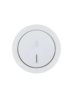 Выключатель проходной 1-кл. СП OSEN 10А IP20 с подсветкой механизм бел. LEZARD 743-0288-114 ТехноИмпульс