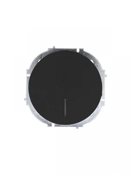 Выключатель проходной 1-кл. СП OSEN 10А IP20 с подсветкой механизм черн. бархат LEZARD 743-4288-114 ТехноИмпульс