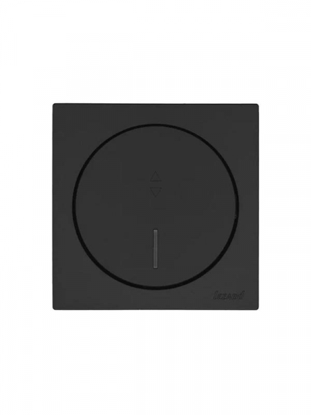 Выключатель проходной 1-кл. СП OSEN 10А IP20 с подсветкой механизм черн. бархат LEZARD 743-4288-114 ТехноИмпульс