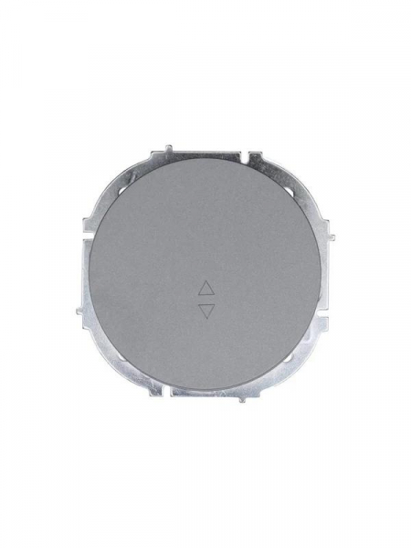 Выключатель проходной 1-кл. СП OSEN 10А IP20 механизм сер. матов. LEZARD 743-7488-105 ТехноИмпульс