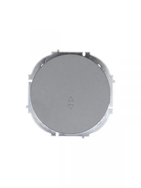 Выключатель проходной 1-кл. СП OSEN 10А IP20 механизм сер. матов. LEZARD 743-7488-105 ТехноИмпульс