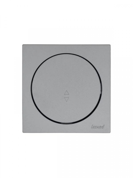 Выключатель проходной 1-кл. СП OSEN 10А IP20 механизм сер. матов. LEZARD 743-7488-105 ТехноИмпульс