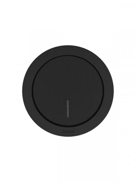 Выключатель 1-кл. СП OSEN 10А IP20 с подсветкой механизм черн. бархат LEZARD 743-4288-111 ТехноИмпульс