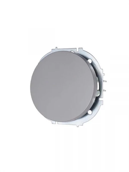 Выключатель 1-кл. СП OSEN 10А IP20 механизм сер. матов. LEZARD 743-7488-100 ТехноИмпульс