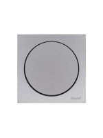 Выключатель 1-кл. СП OSEN 10А IP20 механизм сер. матов. LEZARD 743-7488-100 ТехноИмпульс