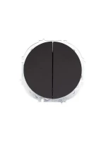 Выключатель 2-кл. СП OSEN 10А IP20 механизм черн. бархат LEZARD 743-4288-101 ТехноИмпульс