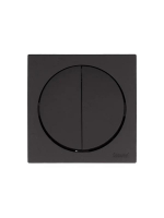 Выключатель 2-кл. СП OSEN 10А IP20 механизм черн. бархат LEZARD 743-4288-101 ТехноИмпульс