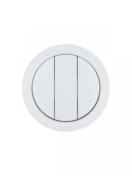 Выключатель 3-кл. СП OSEN механизм бел. LEZARD 743-0288-109 ТехноИмпульс