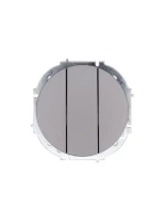 Выключатель 3-кл. СП OSEN механизм сер. матов. LEZARD 743-7488-109 ТехноИмпульс