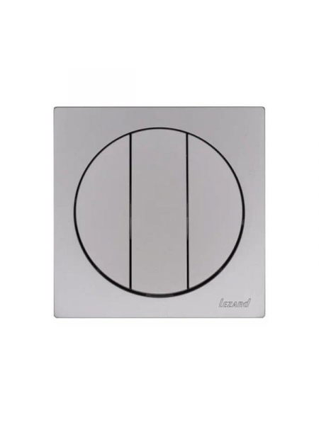Выключатель 3-кл. СП OSEN механизм сер. матов. LEZARD 743-7488-109 ТехноИмпульс