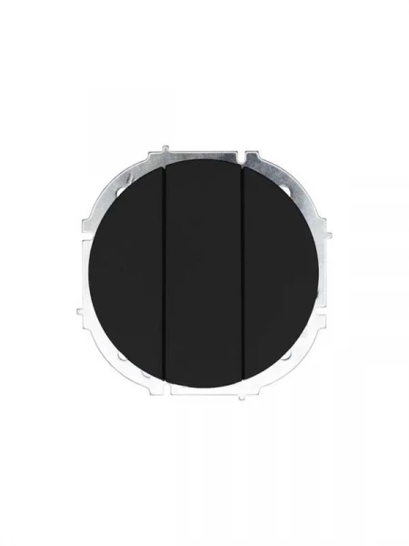 Выключатель 3-кл. СП OSEN механизм черн. бархат LEZARD 743-4288-109 ТехноИмпульс