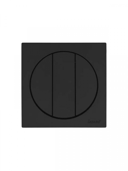 Выключатель 3-кл. СП OSEN механизм черн. бархат LEZARD 743-4288-109 ТехноИмпульс