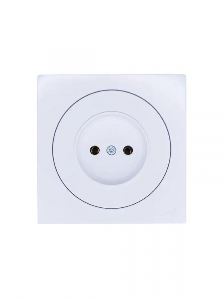 Розетка 1-м СП OSEN без заземл. ПБТ бел. LEZARD 743-0288-121B ТехноИмпульс