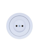 Розетка 1-м СП OSEN без заземл. ПБТ бел. LEZARD 743-0288-121B ТехноИмпульс