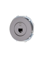 Розетка компьютерная СП OSEN RJ45 кат.6 механизм сер. матов. LEZARD 743-7488-140 ТехноИмпульс