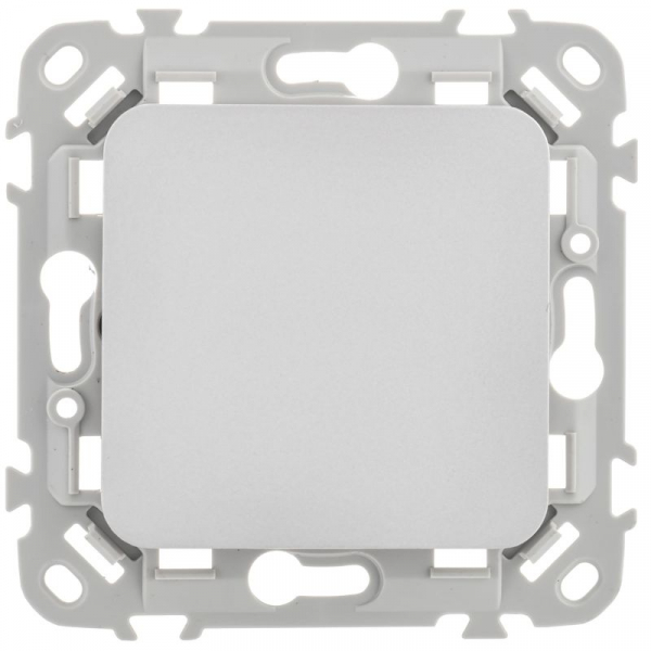 Выключатель 1-кл. СП FLITE ВС11-1-0-ФлА 10А механизм алюм. IEK FI-V10-0-10-1-K47 ТехноИмпульс